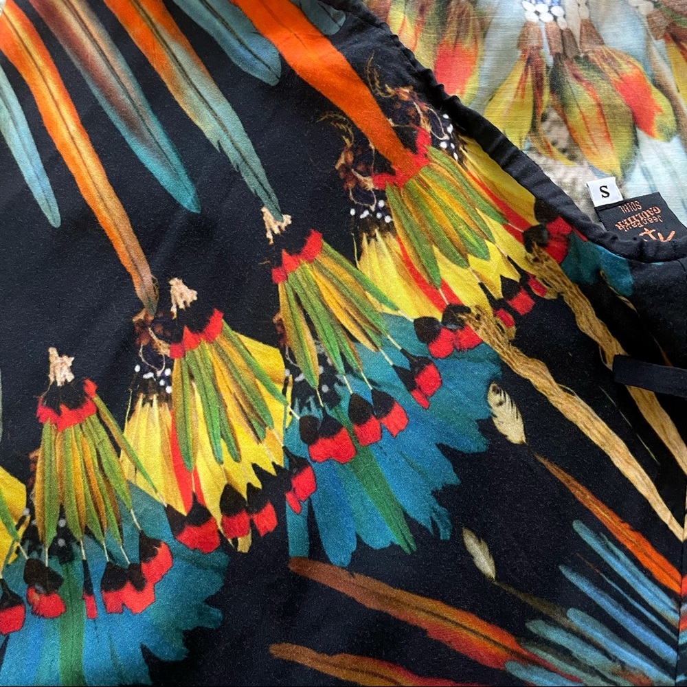 Jean Paul Gaultier Vintage Soleil Designer 1990s Printed Halter Dress - Picture 14 of 14